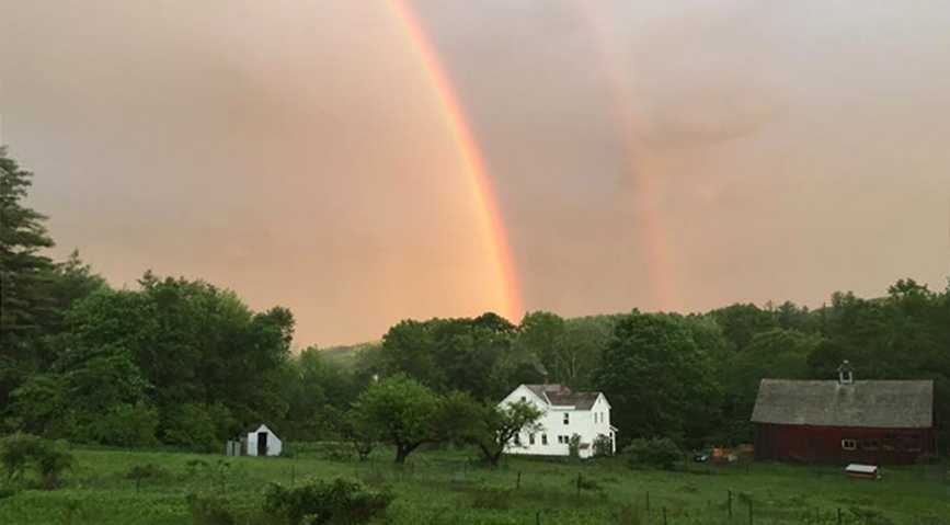 Rainbow Over Farm 2017,5-31 (1)